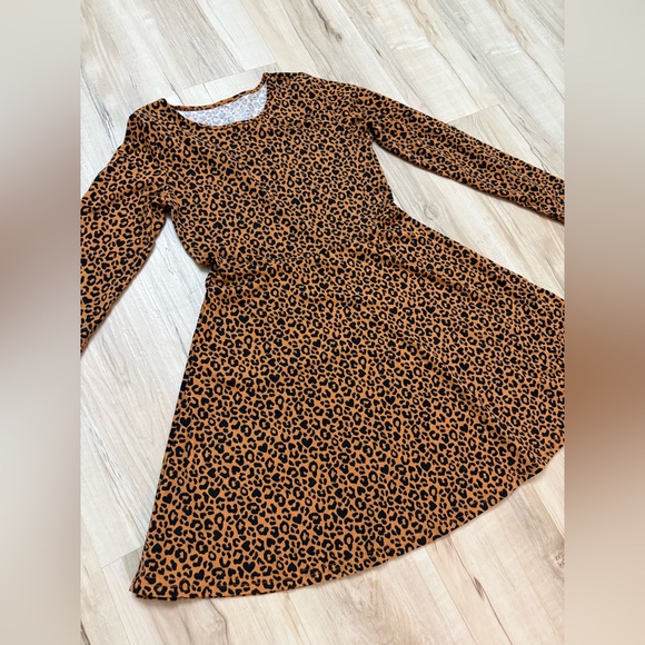 The Children's Place Brown Leopard Print Dress - Picture 4 of 4